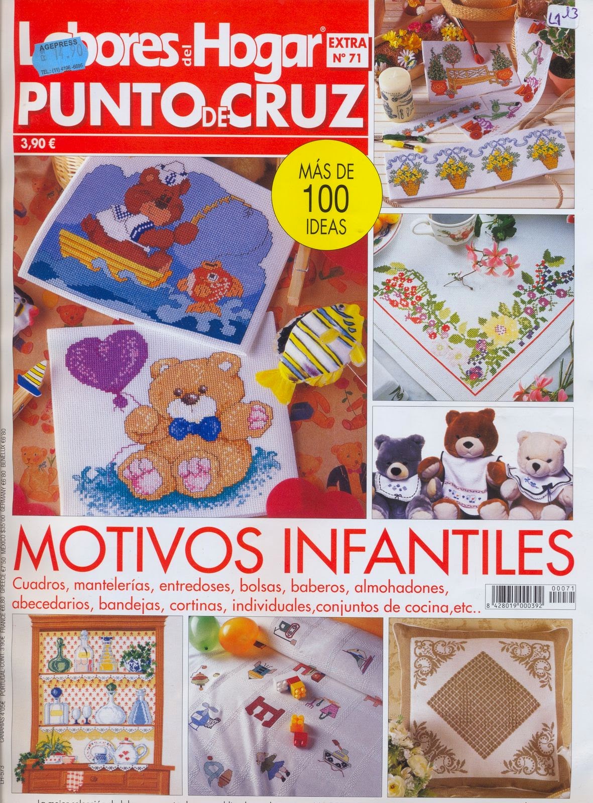 Labores para el hogar - Punto de Cruz, página 1